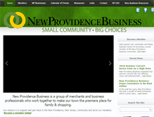 Tablet Screenshot of newprovbiz.com